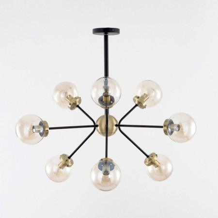 Cutilux Cutilux chandelier CL105295 78x78x64 cm, 9x40W, E14, brown color-4