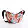 Youth bag with zipper, colorful/pink color