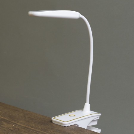 Lamp table clothespin Sensor 3 modes LEDX16 "Golden strip" USB, 3AAA 44x13.5x6 cm Risalux 36