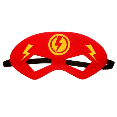 Carnival set "Red Lightning": cloak and mask-7