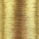 Metallized thread, 91 ± 1 m, gold color