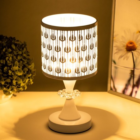 Nessa table lamp E27 40W white 14.5x14.5x28 cm Risalux-2