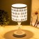 Nessa table lamp E27 40W white 14.5x14.5x28 cm Risalux