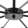 Ortiko chandelier 8he27 40w Black 80x80x25cm Bayerlux