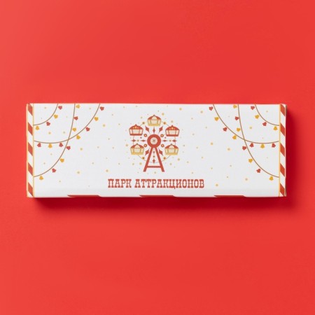Standing under the spoon New Year's share "Park of attractions", 22.3 × 7.1 × 2.7 cm-3