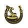 New Year's horseshoe in the box “New Year: wealth in the new year”, 3.5 cm