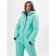 Ski jumpsuit female turquoise color, size 48