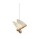Suspension "Butterfly", size 22x16x200 cm, 8W, LED, 3000K