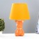 Table lamp "Bear" E14 40W orange 22.5x22.5x33.5 cm Risalux
