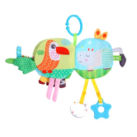 Soft book - suspension with the teething "Elephant"-5