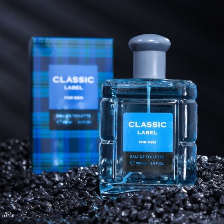 Male Classic Label, 100 ml toilet water (based on Blue Label (Givenchy)