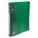 Folder on 4 rings A4 Calligrata, 40 mm, 700 μm, plastic, inner pocket, pocket for a spine, green