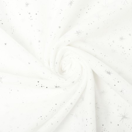 Плед Belezza Праздник 120x150см, белый, флис 150г/м, пэ100%-2