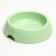 A bowl for cats and dogs 14.5 x 3 cm, 0.2 l, light green