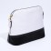 Bag Cross-Bodi with a zipper, white color