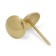Tundra nails, decorative, 10x18.5 mm, gold, 50 pcs