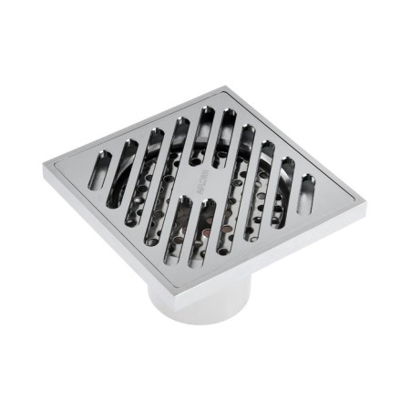 Gag Aflorn AF10710-10, D = 50 mm, vertical, 100x100 mm, brass, chrome