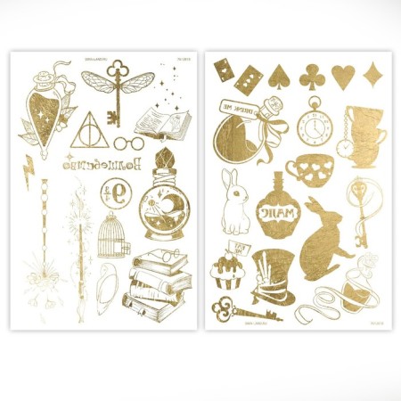 Set "Golden Tattoos for Real Magic", 2 sheets in a set-1