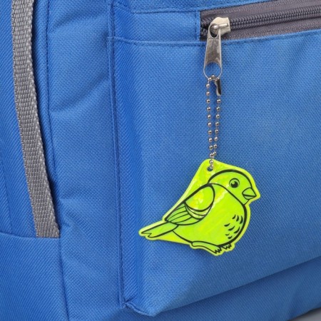 Reflective element "bird", bilateral, 5.5 × 4.7 cm, color mix-1