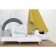 Smart Solutions Jarl Dishes, 41.2x11.5x36.5 cm, white color