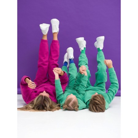 Children's pants, height 146 cm, green color-7