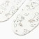Children's sliders, white/bunnies, height 68