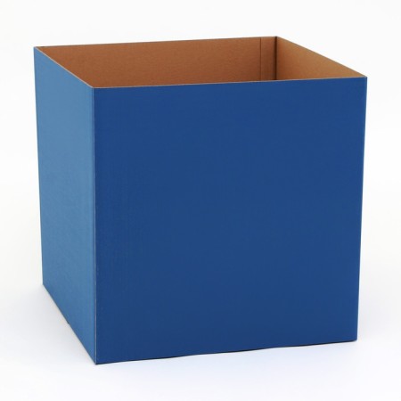 Box for balloons, blue 60 x 60 x 60 cm-2
