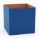Box for balloons, blue 60 x 60 x 60 cm