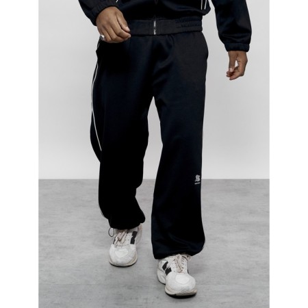 Sports suit men's, size 52, black color-17
