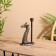 Giraphic candlestick aluminum 14.5x9.5x24 cm