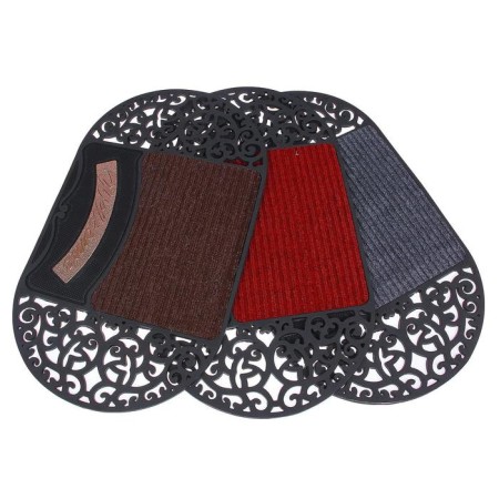 Rug -shaped patterned shade of Welcome, 45 × 75 cm, mix color-4