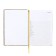 The diary is inatized, Ovan, A5, 136 sheets, Attomex. Arkona, solid cover, boumvinyl with foam, liesse, block 70%, gold
