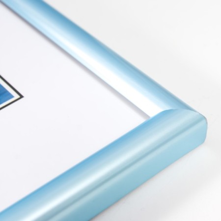 Photo frame plastic "Palette" 21x30 cm, blue, with a leg-3