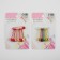 English pins, 27 mm, 10 pcs, colorful color