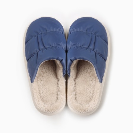 Male slippers, size 44-45, blue color-7