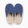 Male slippers, size 44-45, blue color