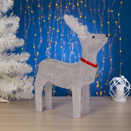 LED figure "proud" 30 × 40 × 11 cm, acrylic, 40 LED, 220 V, glow of white-1