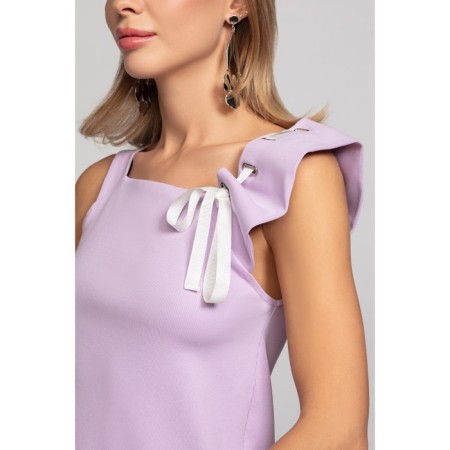 Female blouse, size 46, lilac color-1