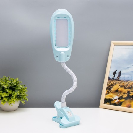 Lantres table lamp LED 3.5W USB Blue 8.8x11x47 cm Risalux-3
