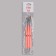 Set for building and design of nails: flat brush - Dots 2 pcs, flat brush - Pusher, Pink color