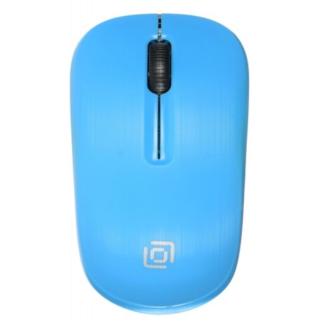 Mouse call 525MW Black/Blue optical (1000dpi) Wireless USB for laptop (3but)