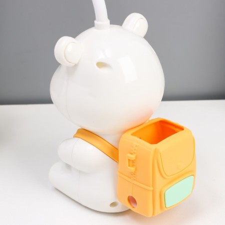 Night "Bear" LED 2W USB battery is white-yellow 22x13x7 cm Risalux-5
