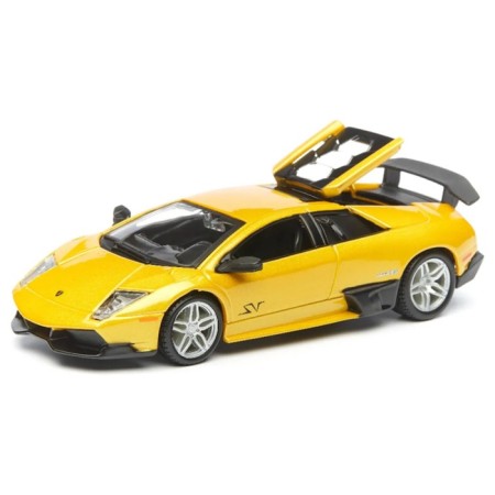 BBURAGO MURCIELAGO LP 670-4 SV, Die-Cast, 1:32, yellow color-4