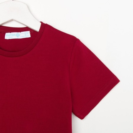 T-shirt KAFTAN "BASIC Line" R.38 (146-152), Bordeaux-6
