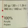 Yarn "etamin" 100% acrylic 180m/30g (457 green)