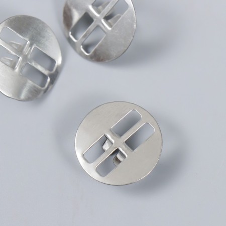 Holder for double wick metal 2.2x2.2 cm-2