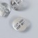 Holder for double wick metal 2.2x2.2 cm