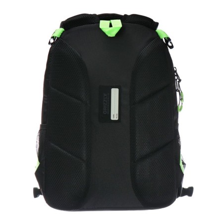 School backpack, 39 x 28 x 17 cm, Grizzly, ergonomic back, laptop compartment, + bag for shoes-8