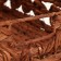 Wicker basket, 45x35x12 cm, reeds