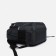 Youth backpack from textiles, 2 departments, 2 pockets, dark gray color